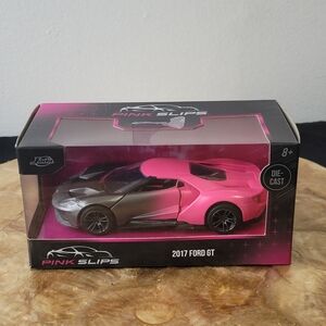 2017 Ford GT Die-Cast Toy Car by - Pink & Gray